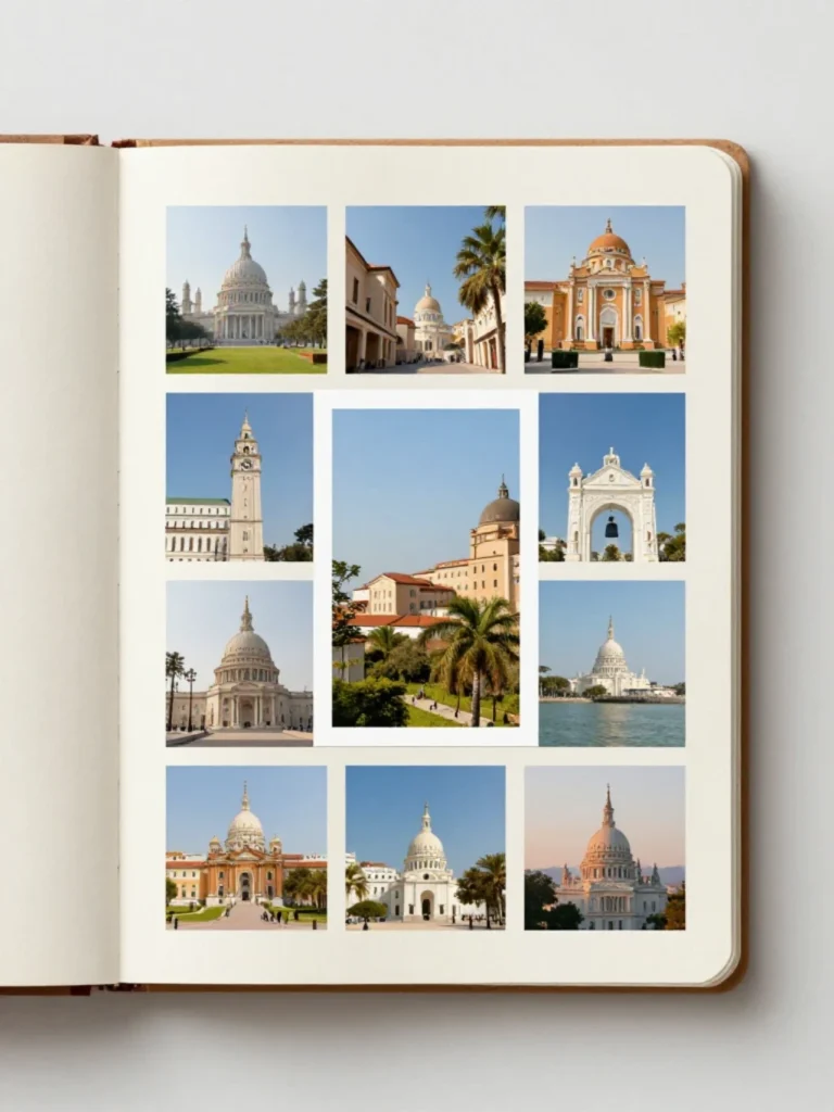 Creative Travel Photo Book Layout Ideas