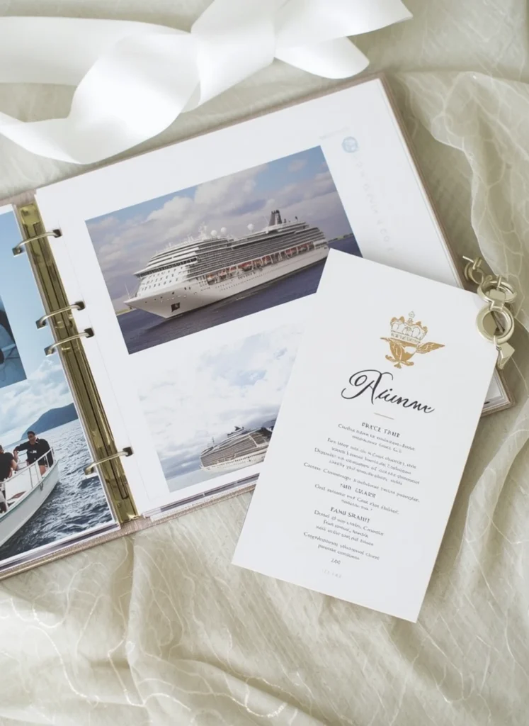 Cruise Memory Book Ideas