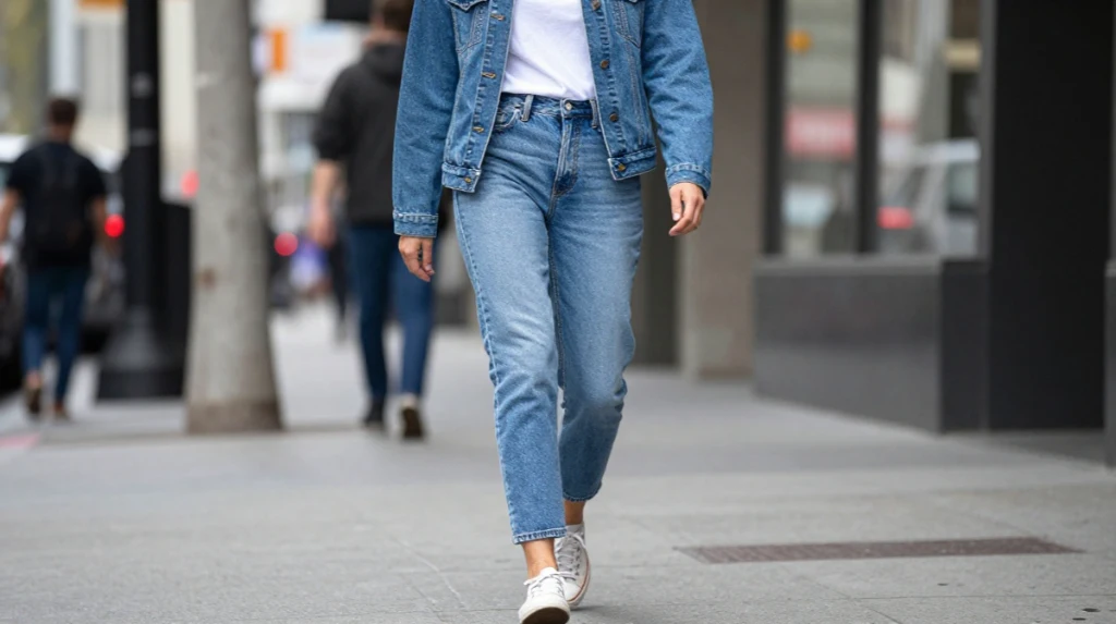 Denim on Denim Street Style