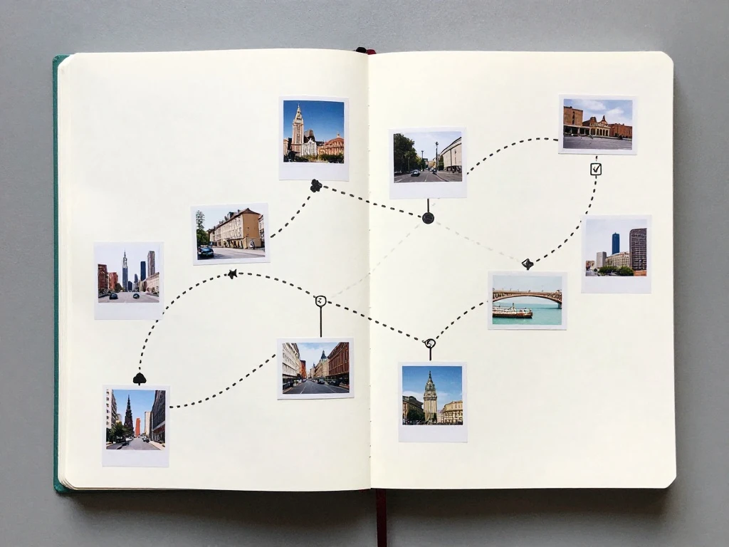 Destination Timeline Spread