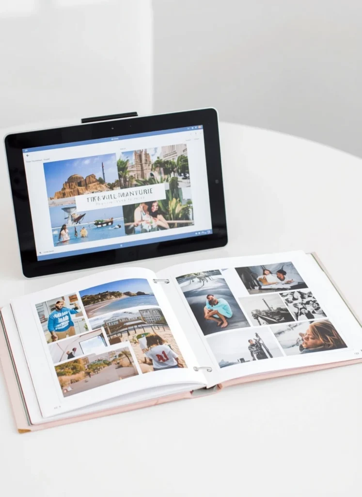 Digital vs Handmade Travel Memory Books