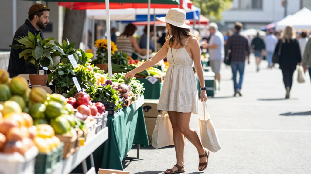 Farmers Market Morning Outfits
