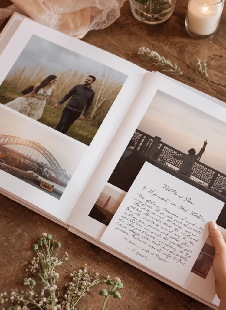 Honeymoon Scrapbook Ideas for Couples