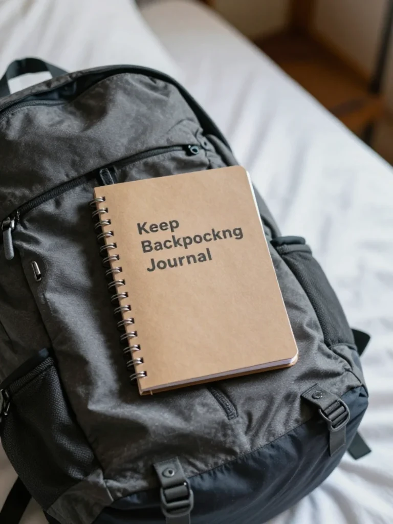 Keep a Backpacking Journal