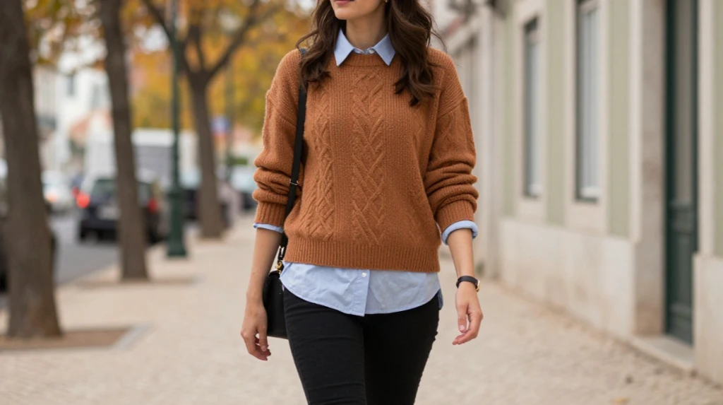 Lisbon Fall Layering Outfits