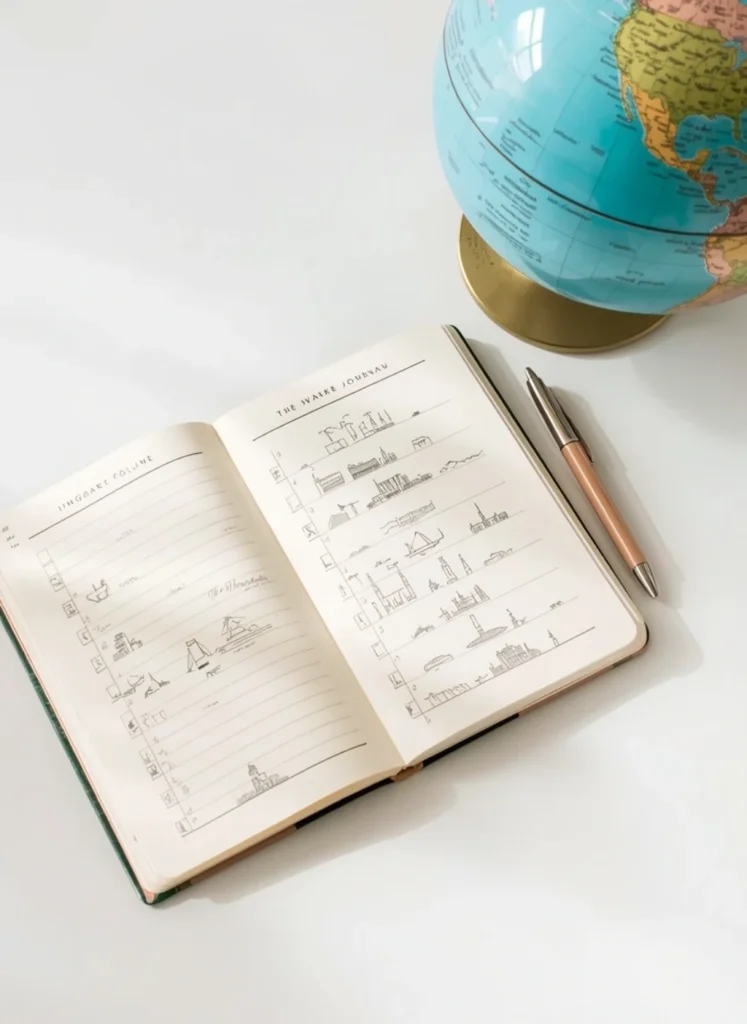 Make a Travel Bucket List Journal