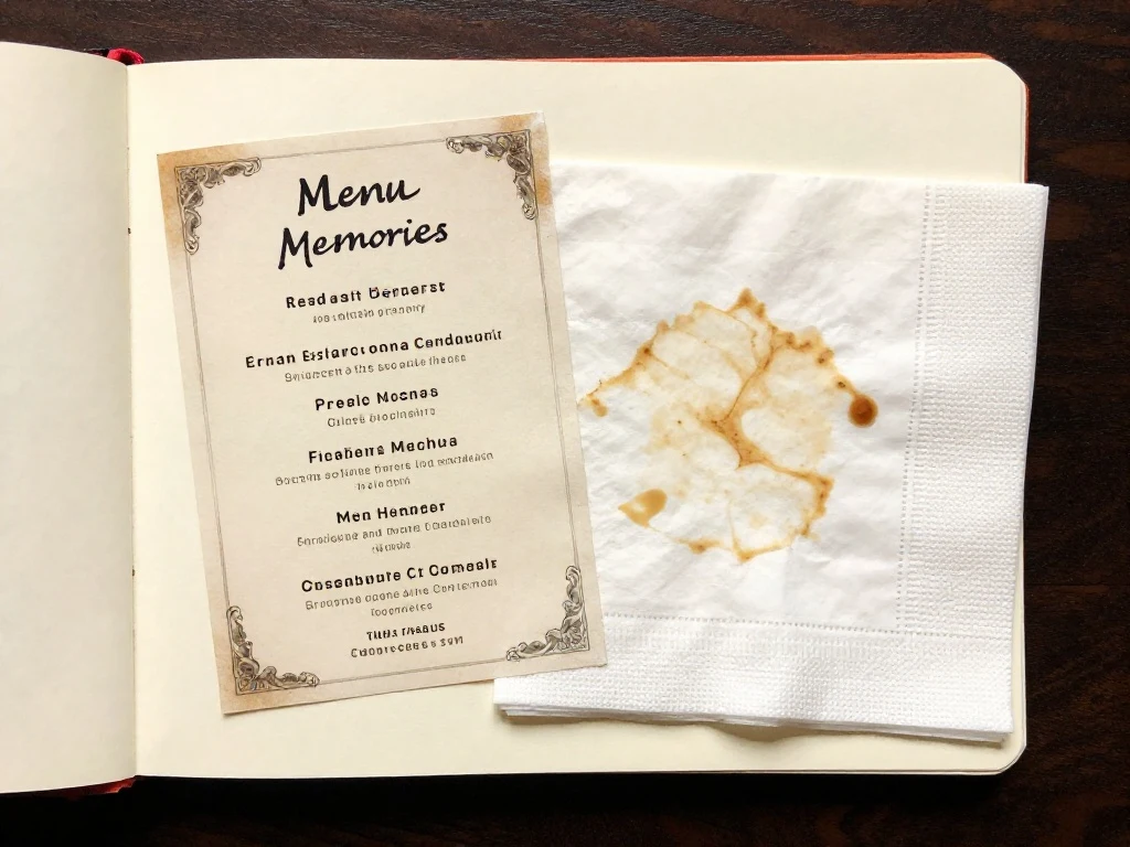 Menu Card Memories