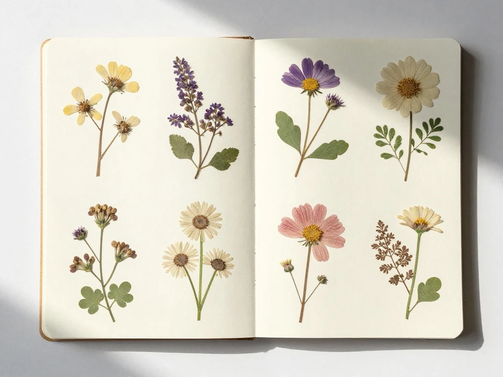 Pressed Flower Pages