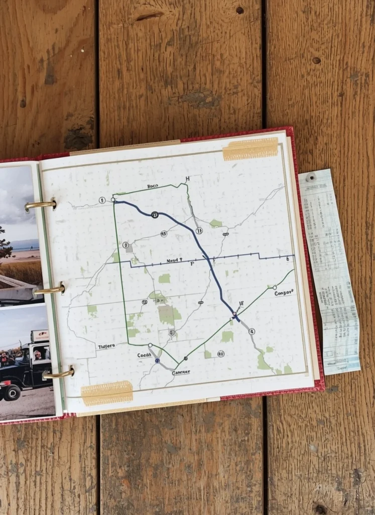 Road Trip Memory Book Ideas
