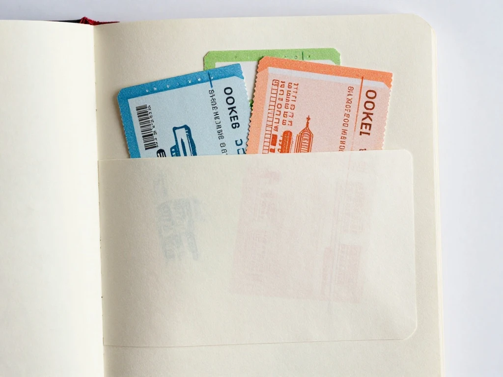 Ticket Stub Pockets