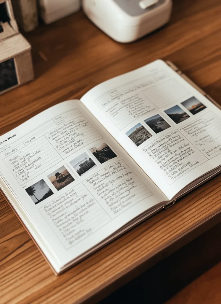 Travel Memory Book Layouts