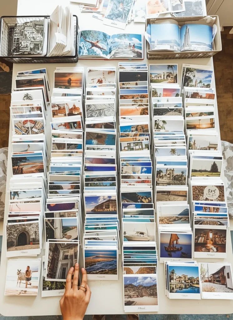 Vacation Photo Book Organization Tips