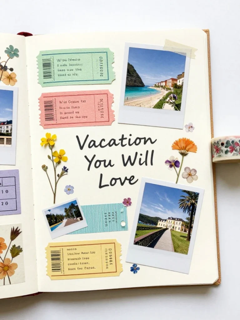 Vacation Scrapbook Concepts You Will Love