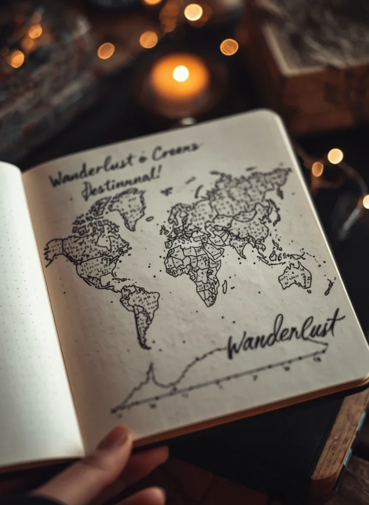 Wanderlust Journal Pages